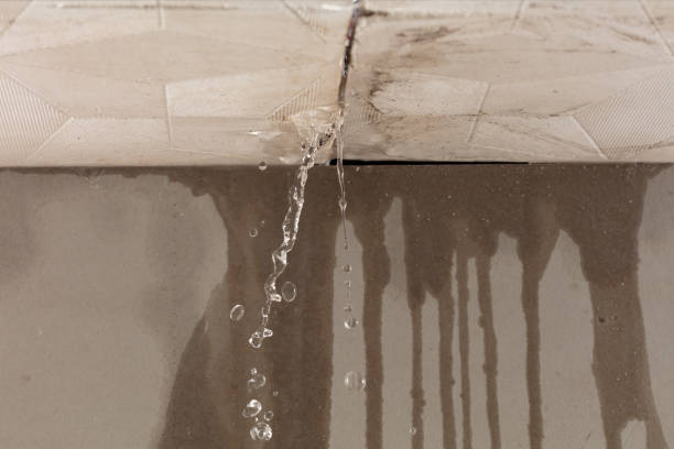 Professional Burst Pipe Cleanup technician working in Bowdoinham, ME